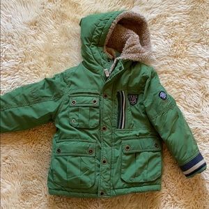 !! Adorable Osh Kosh green winter jacket